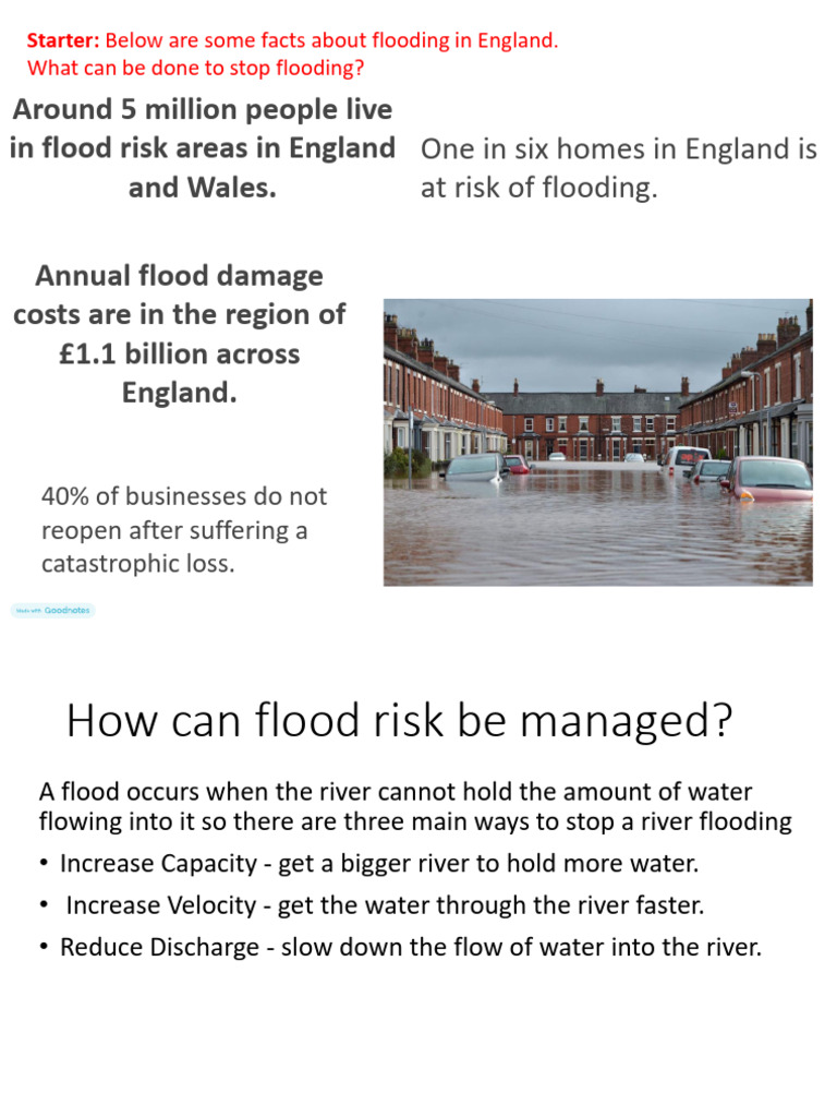 L5 Flood Managment Cover Lesson 3rd June | PDF | Flood | River