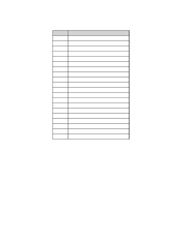 Fruit Chart Printable | PDF