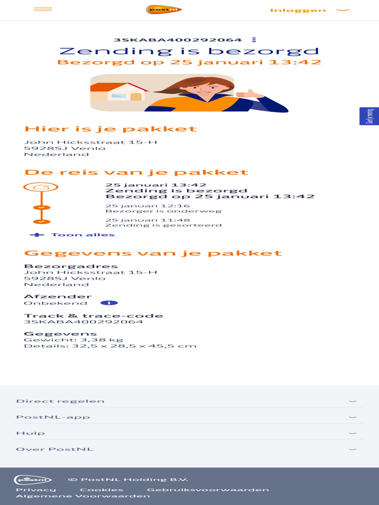 PostNL Track&Trace | PDF