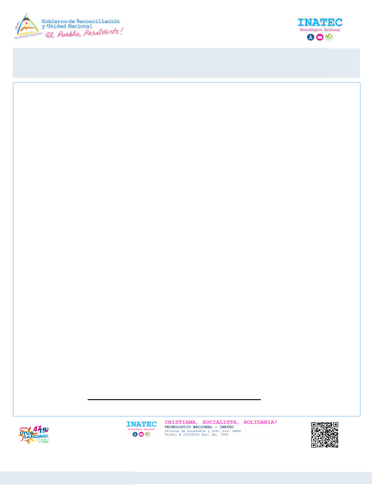 Matricula Inatec | PDF