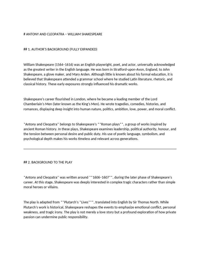 Literature Note | PDF | To Kill A Mockingbird | Mark Antony