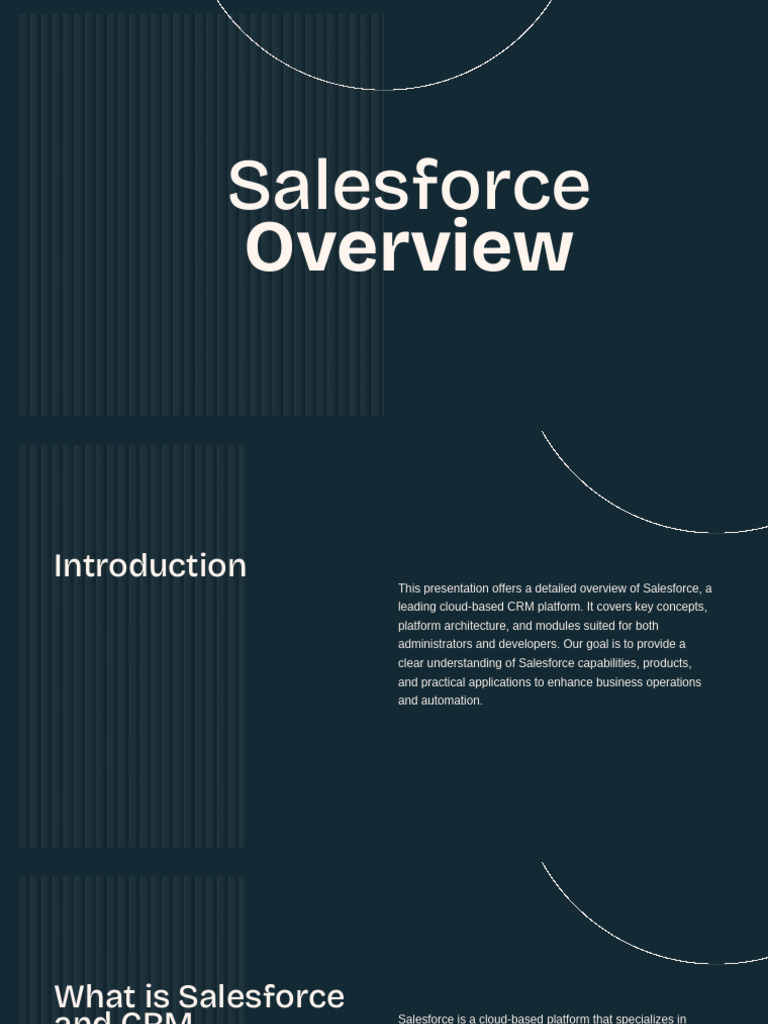 Salesforce Overview - PPTX - 20251208 - 135111 - 0000 | PDF | Customer ...