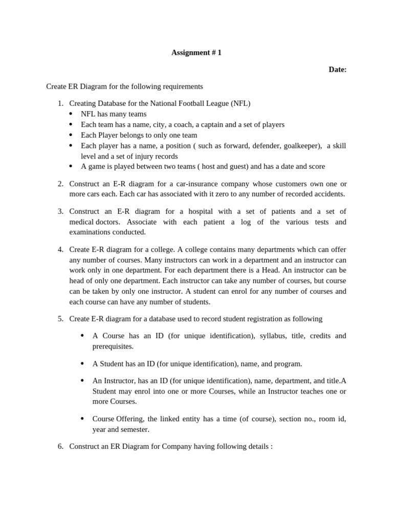 Assignment 01 | PDF