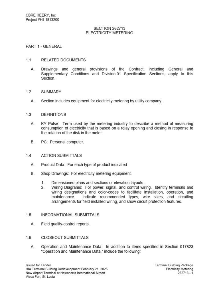 Electricity Metering | PDF | Electrical Connector | Electromagnetism