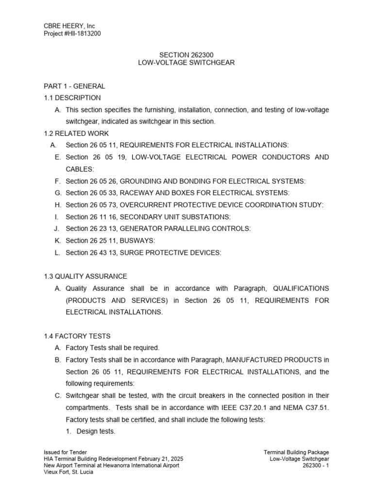 Low Voltage Switchgear | PDF | Battery Charger | Fuse (Electrical)