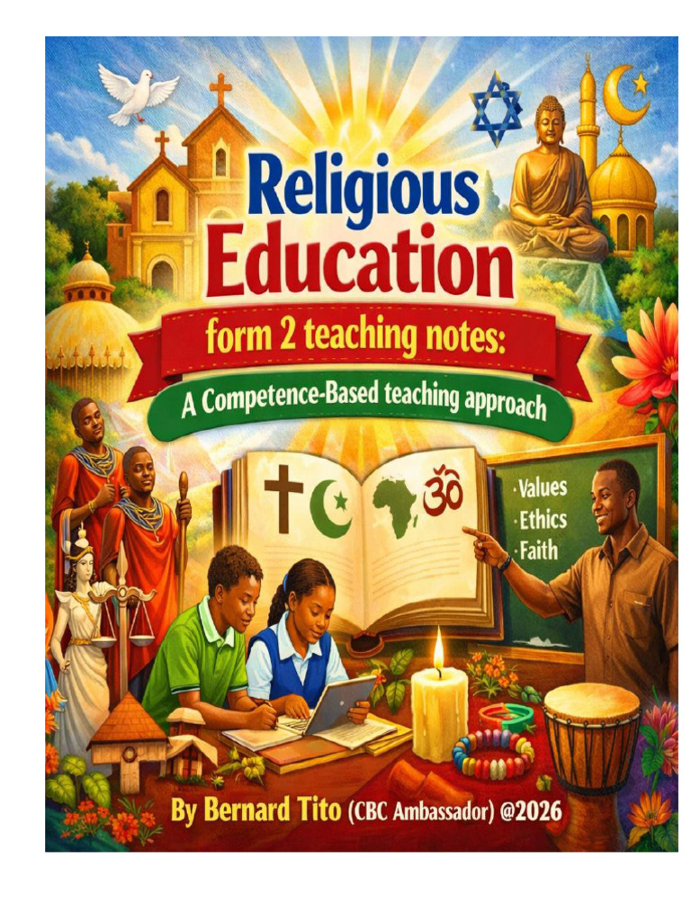A Sample of Form 2 Religious EducationTeaching Notes-Competence-Based ...