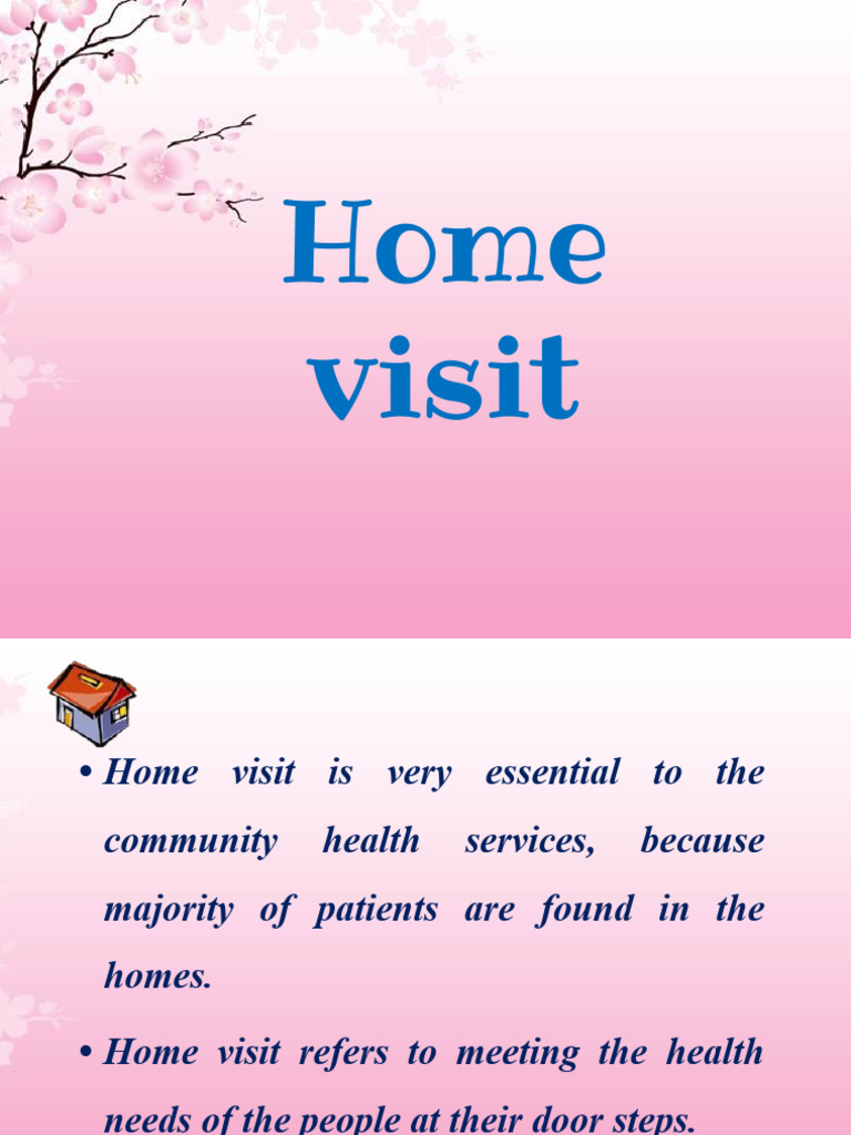 Home Visit | PDF | Health Care | Medicine