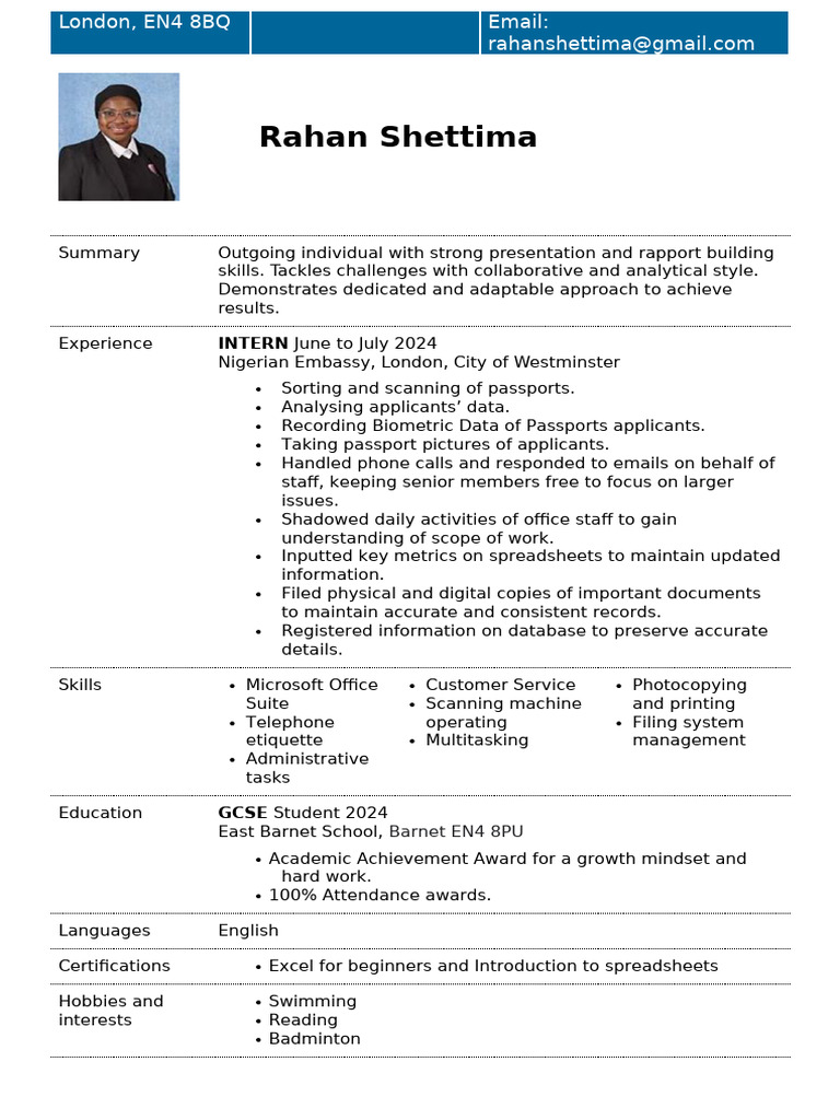 CV_Rahan | PDF | Information Technology | Computing