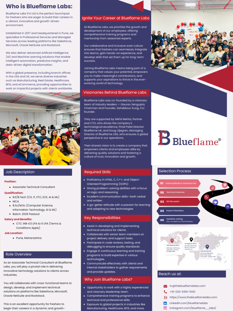 Bluflame Labs - 2026 Batch | PDF | Artificial Intelligence ...