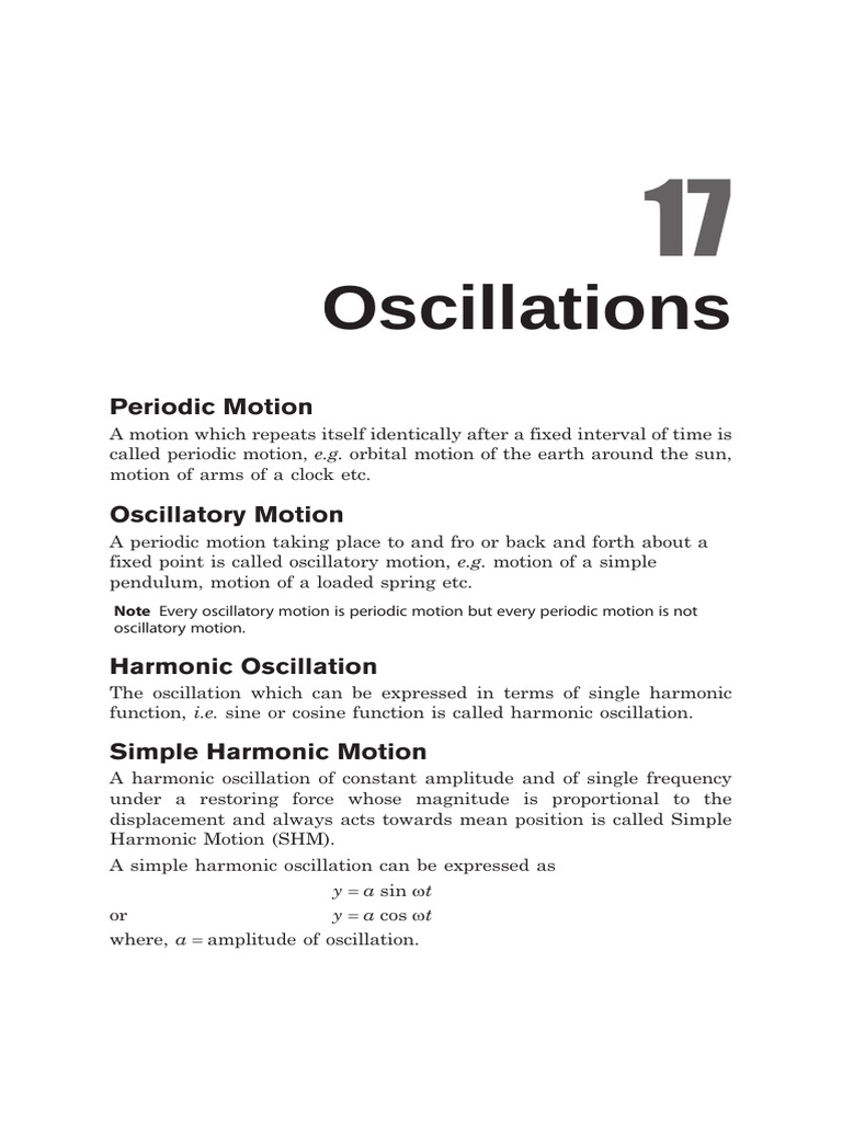 Arihant Physics Handbook 1 464 (1) Pages 2 | PDF | Oscillation | Pendulum