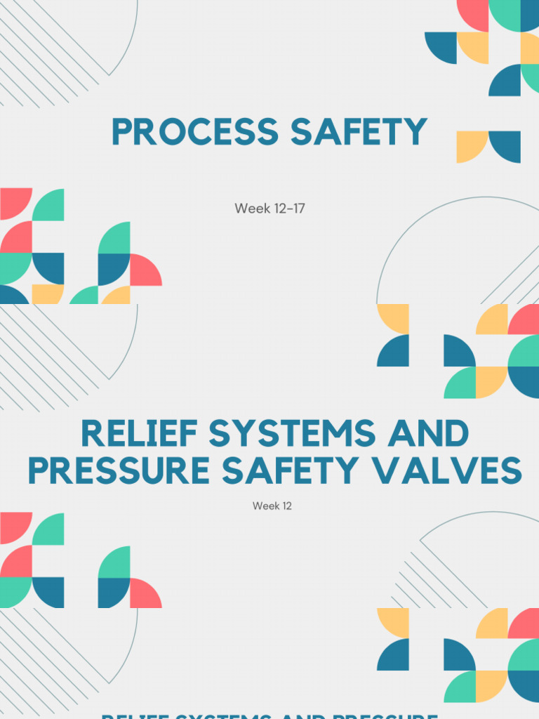 Week 12-17. Process Safety PDF | PDF