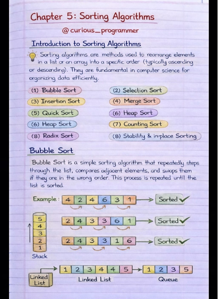 Sorting | PDF