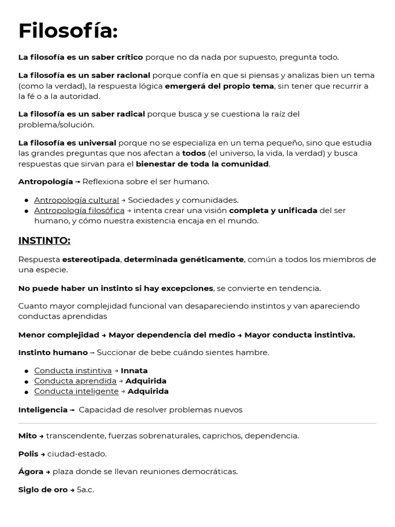 Filosofía | PDF