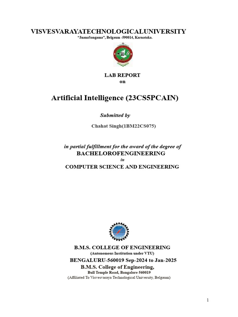 Ai Reports | PDF | Algorithms And Data Structures