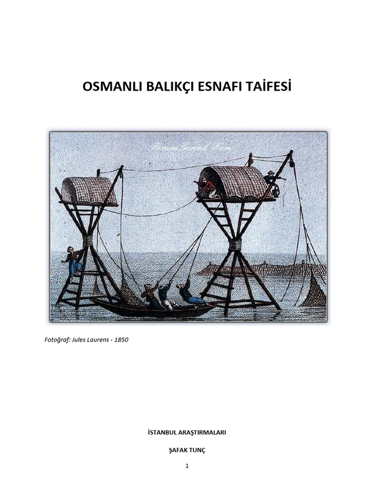 Osmanli Balikci Esnafi Taifesi | PDF
