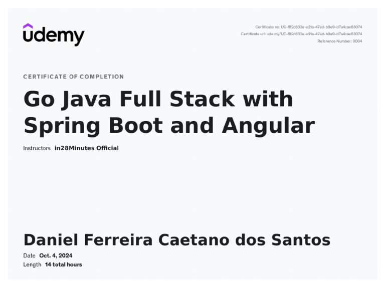 Go Java Full Stack With Spring Boot and Angular | PDF