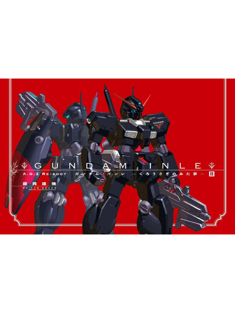 A.o.z Re-boot Gundam Inle ガンダム・インレ ‐くろうさぎのみた夢‐ II