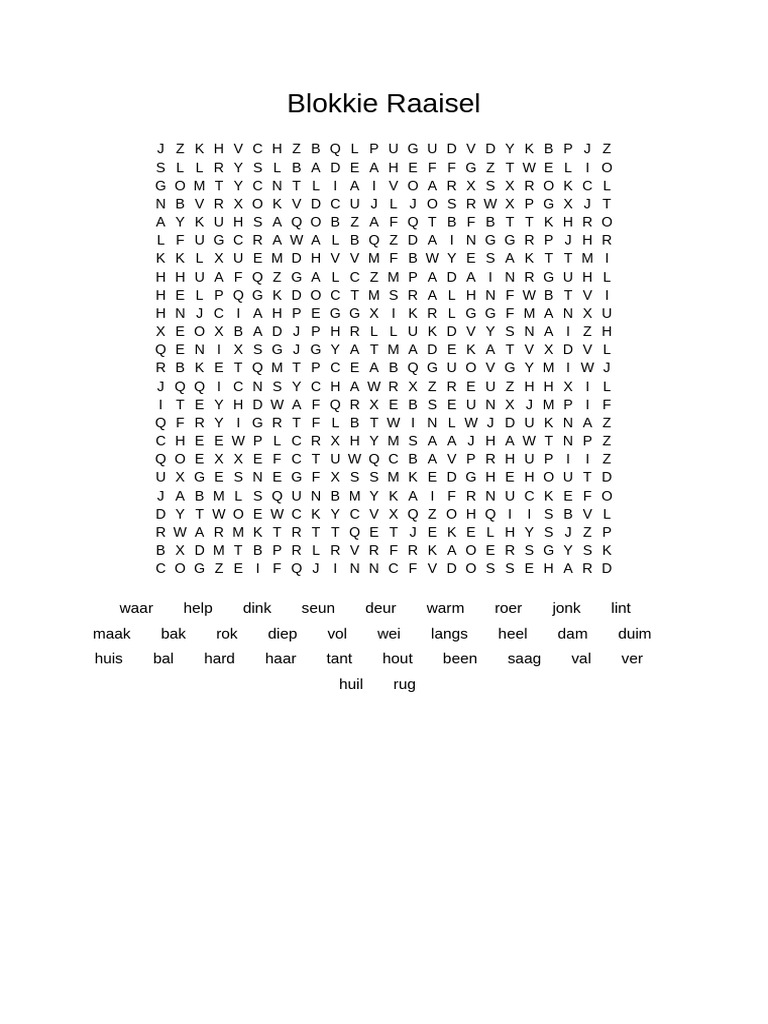 Blokkie Raaisel 23c67e 61639fc8 | PDF