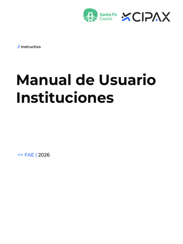Instructivo FAE 2026 | PDF | Informática | Software
