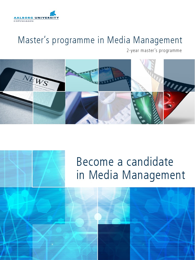 Master's in Media Management Program | PDF | Collaboration | Mass Media