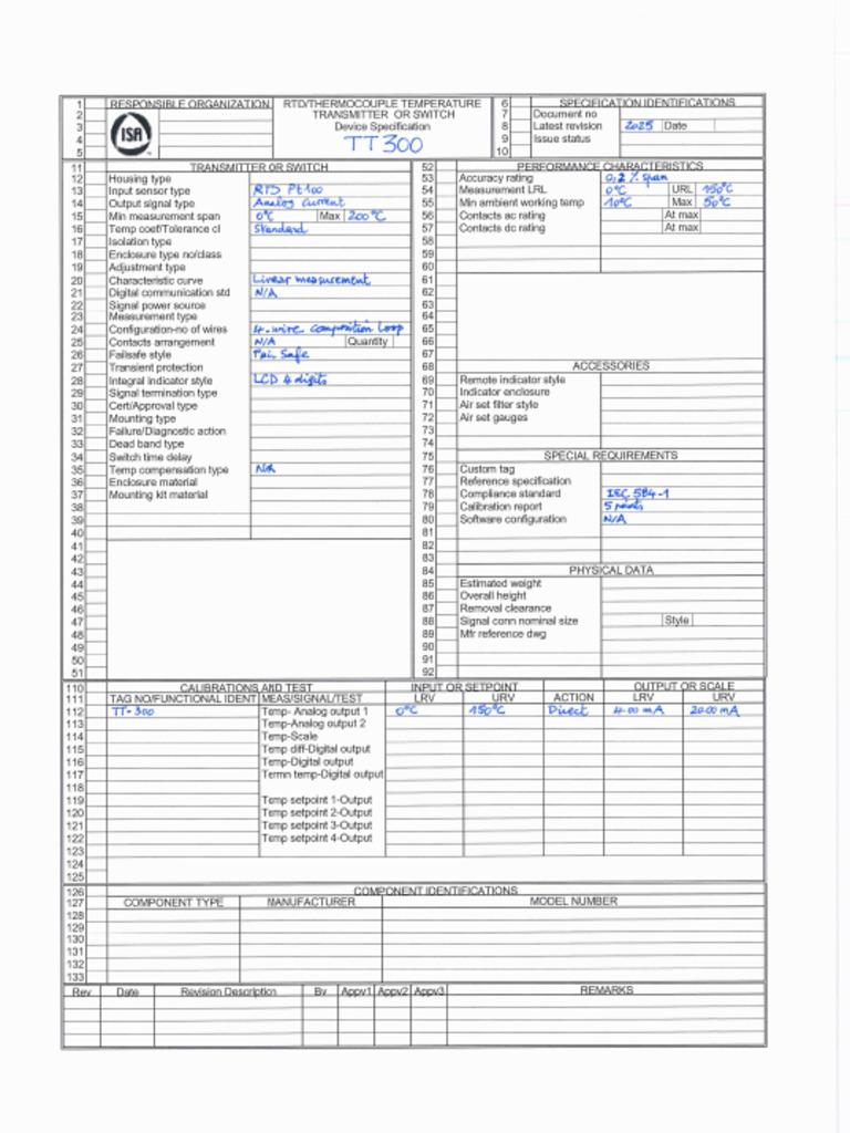 Instrument+Specification+for+Tt 300+Test+Your+Knowledge+ +Temp ...