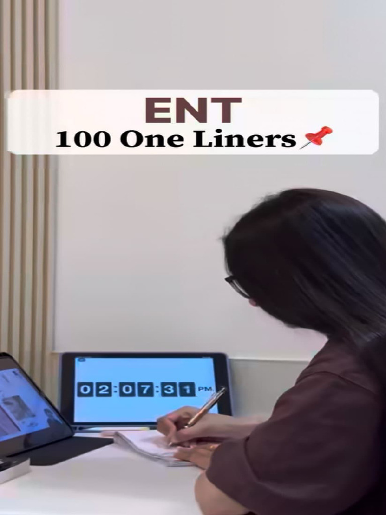 ENT One Liners Dr. Suraksha | PDF