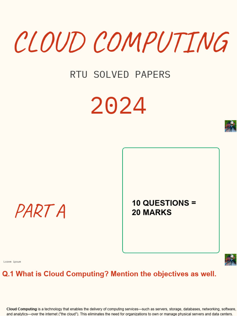 Cloud Computing 2024 | PDF | Cloud Computing | Virtualization