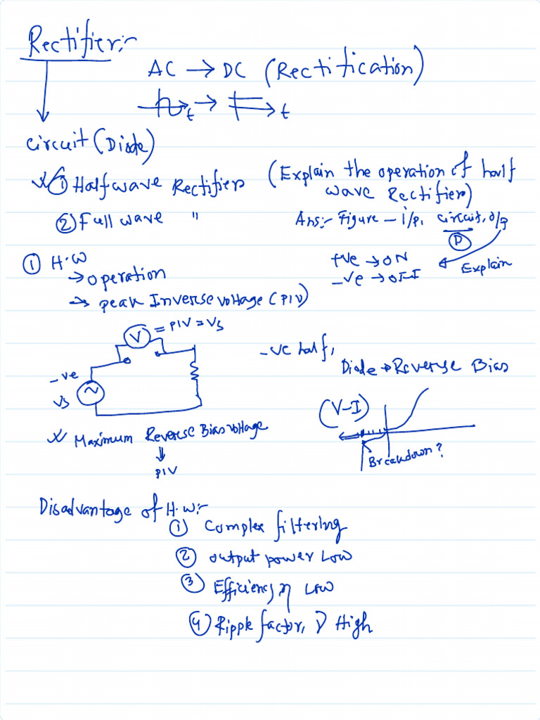 Rectifier | PDF