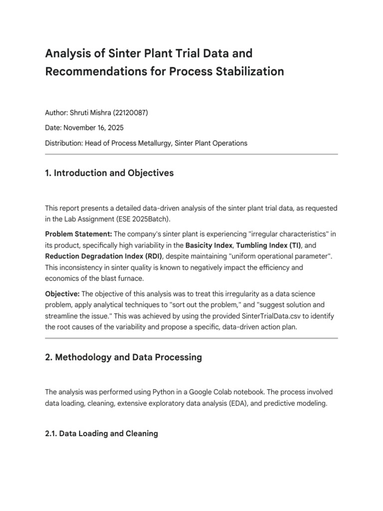 Make It More Detailed, Use The Plots and Analysis... | PDF | Data ...