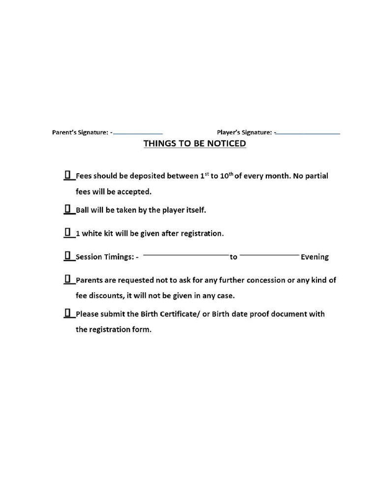 Undertaking Form 3 | PDF