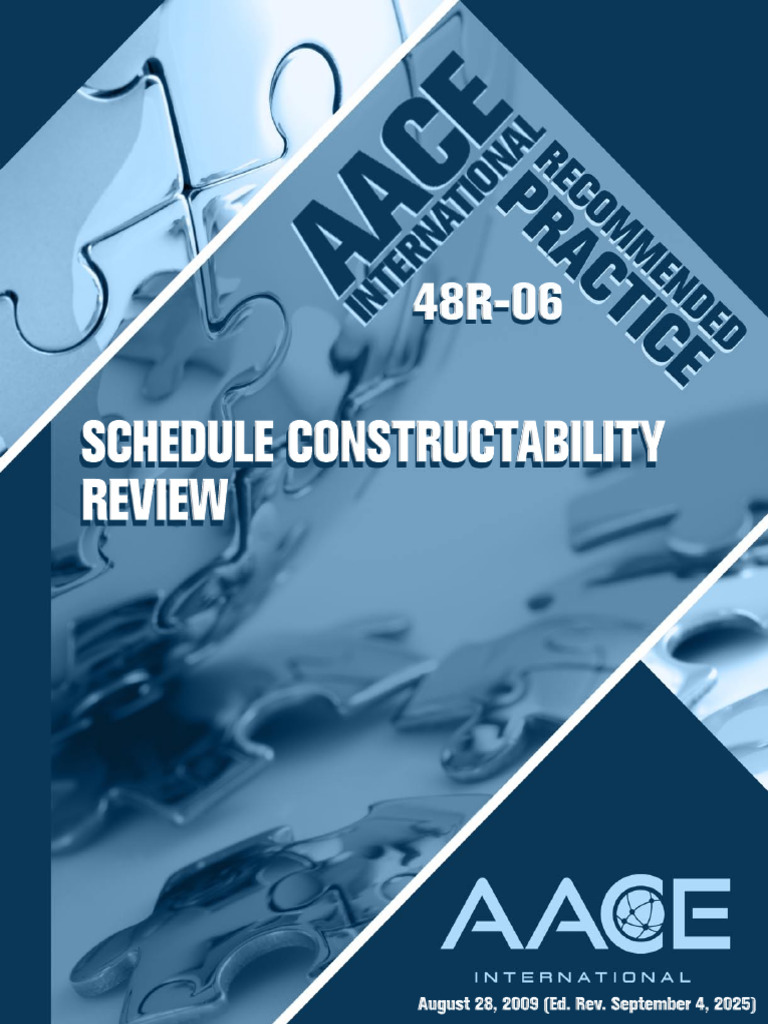 48r-06 Schedule Constructability Review | PDF | Specification ...