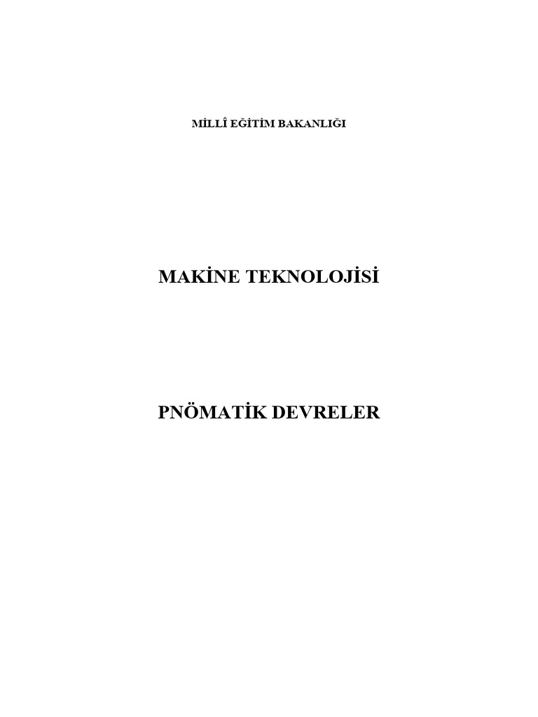 Megep 2 Pnömatik Devreler | PDF