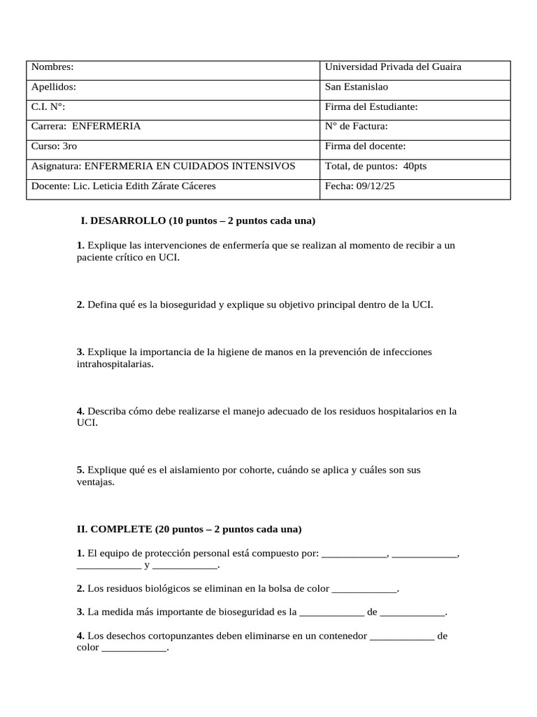 uci upg | PDF | Unidad de Cuidados Intensivos | Especialidades Medicas