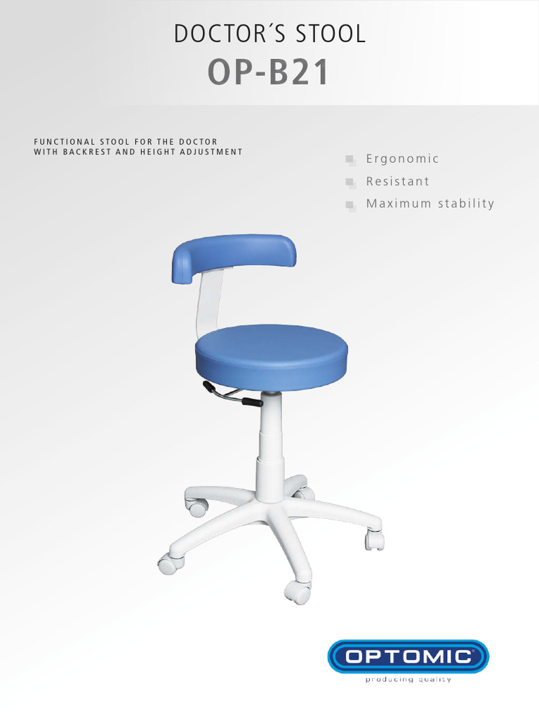 Doctor Stool Op-B21 | PDF