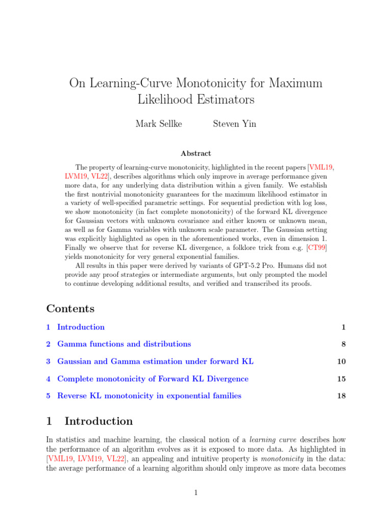 Advancing Science and Math With GPT 5.2 | PDF | Normal Distribution ...