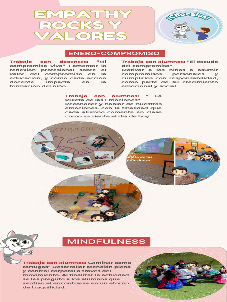 Infografía de Empathy Rocks y Valores | PDF