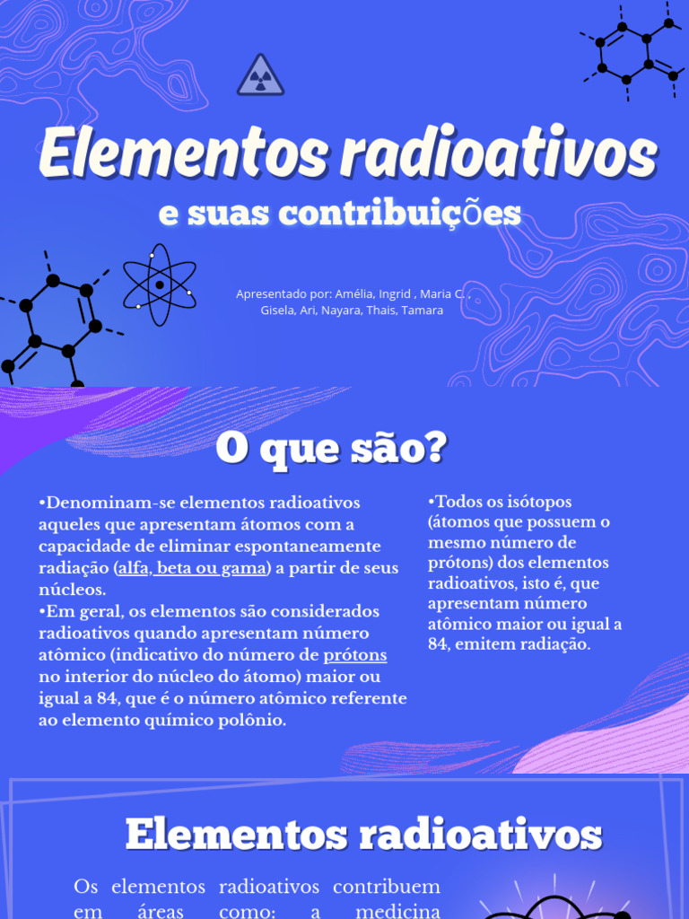 Elementos Radioativos - 20250831 - 194017 - 0000 | PDF
