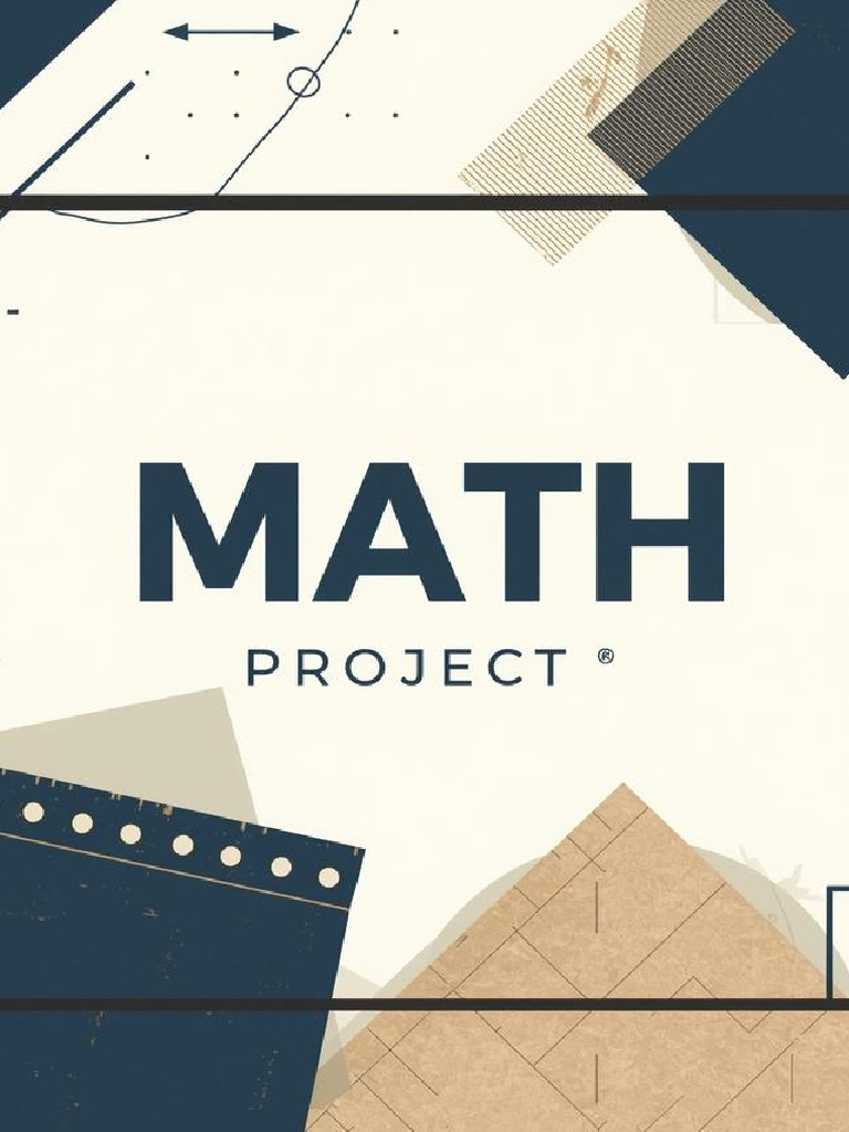 Math Project Cover A4 Full | PDF