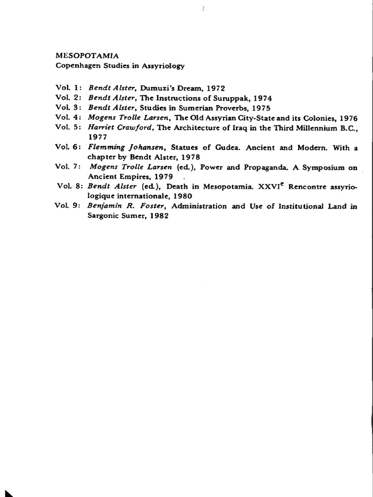 The Sumerian Language - An Introduction To Its History and Grammatical ...