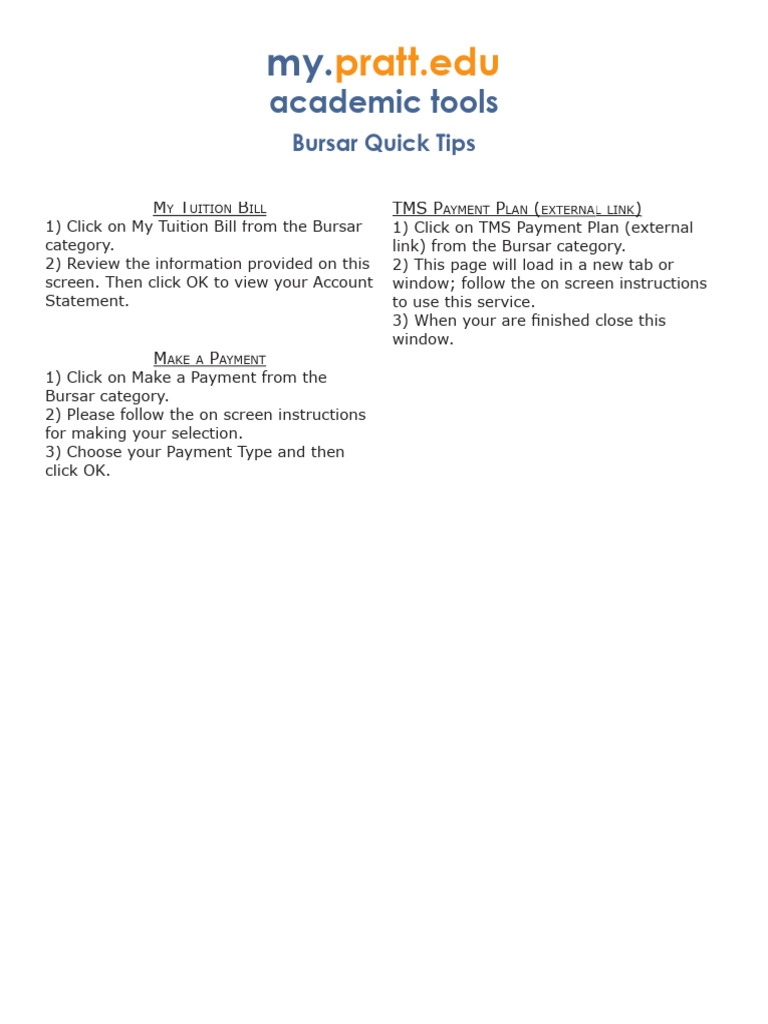 Bursar | PDF