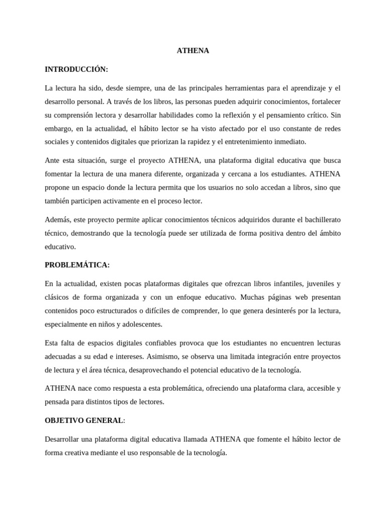 ATHENA Completa-1 | PDF | Traducciones | Inteligencia artificial