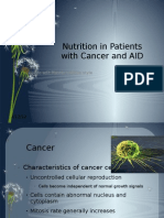 Nutrition in Patients With Cancer and AID: Click To Edit Master Subtitle Style