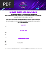 Roleplay Rules and Terminology Guide | PDF | Crimes | Crime & Violence