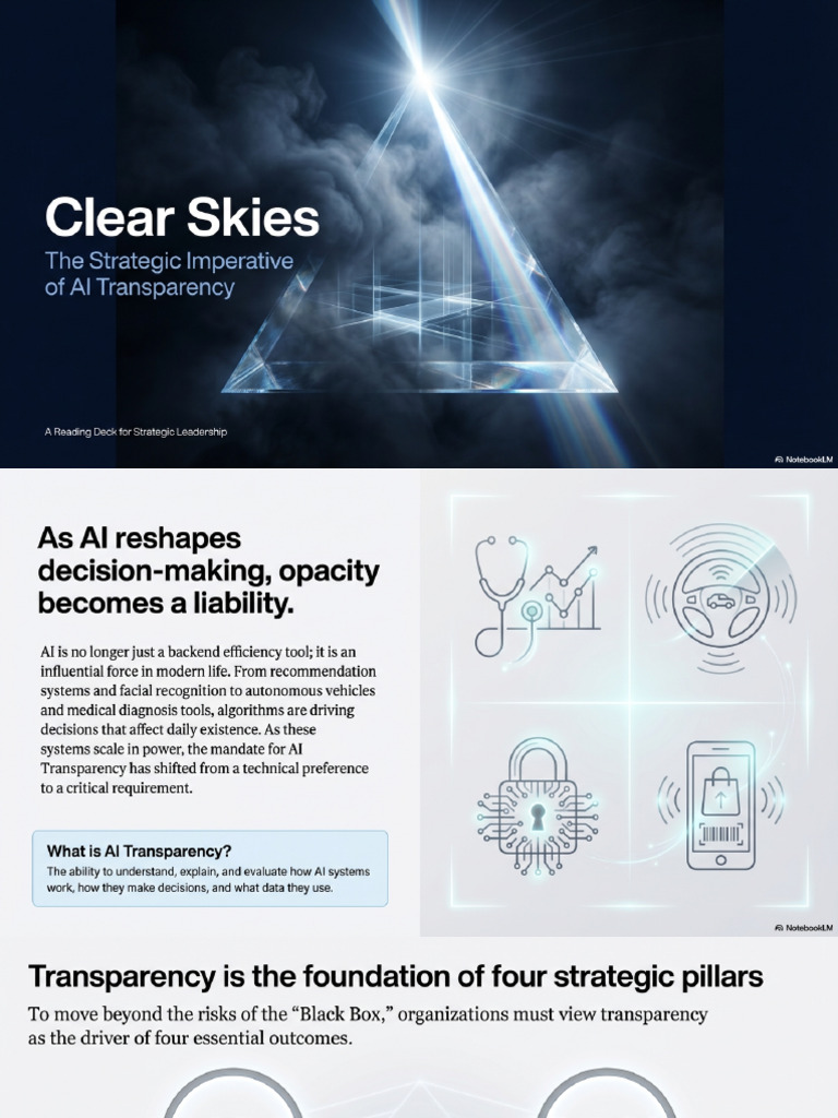 AI Transparency The Strategic Imperative | PDF