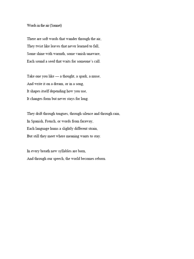 Poems | PDF