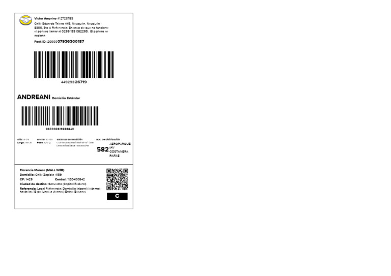 Shipment Labels 250528224633 | PDF