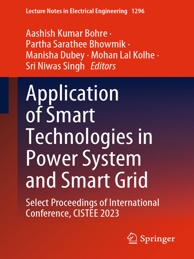 Application of Smart Technologies in Power System and Smart Grid | PDF ...