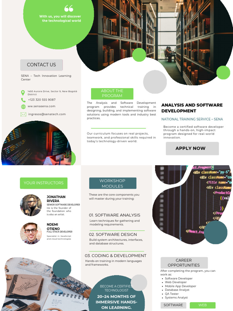 Folleto Software Design | PDF | Software Development | Computer Programming