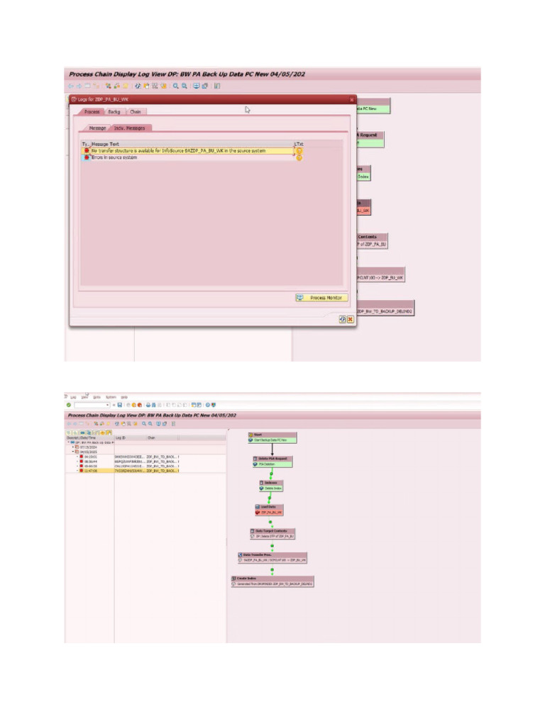 RSA1 Process Chain | PDF