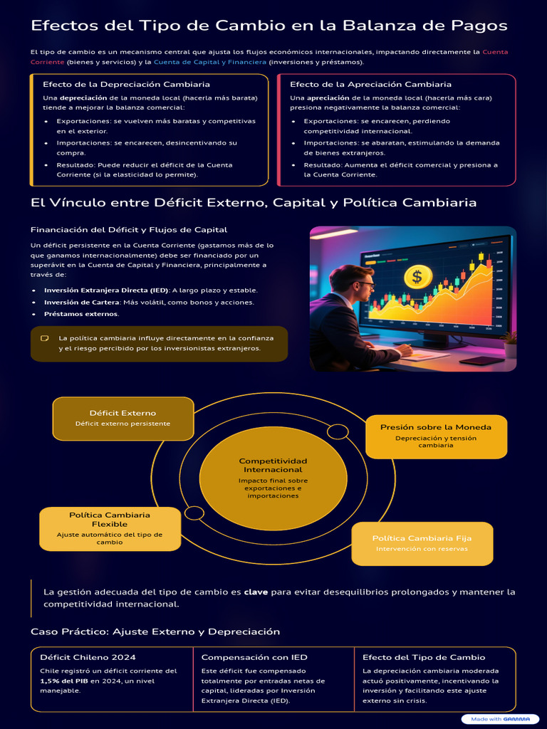 Efectos Del Tipo de Cambio en La Balanza de Pagos | PDF | Tipo de ...